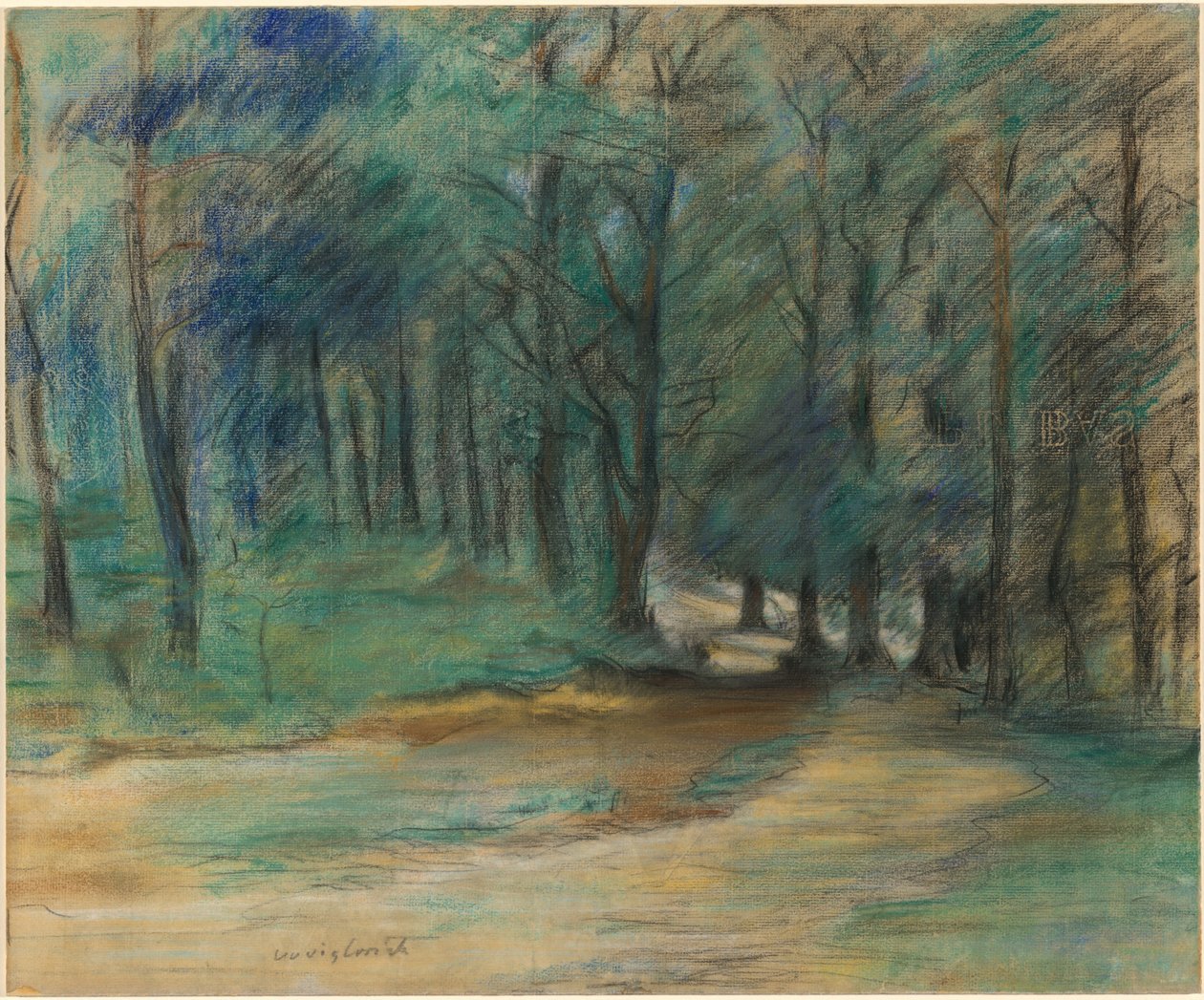 Caminho da Floresta de Lovis Corinth