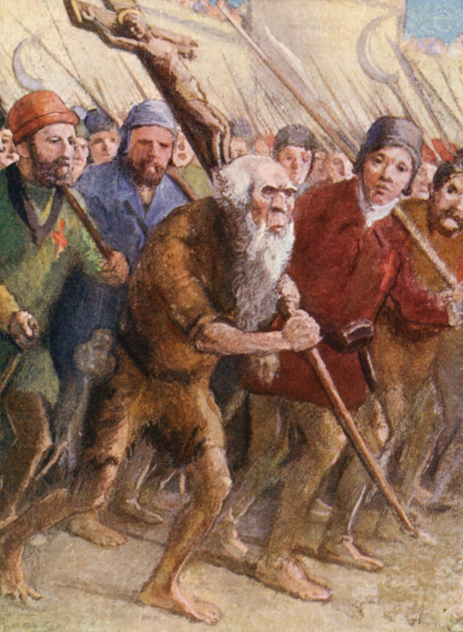 Ilustração para histórias das Cruzadas (litografia a cores) de Lowes Dalbiac Luard