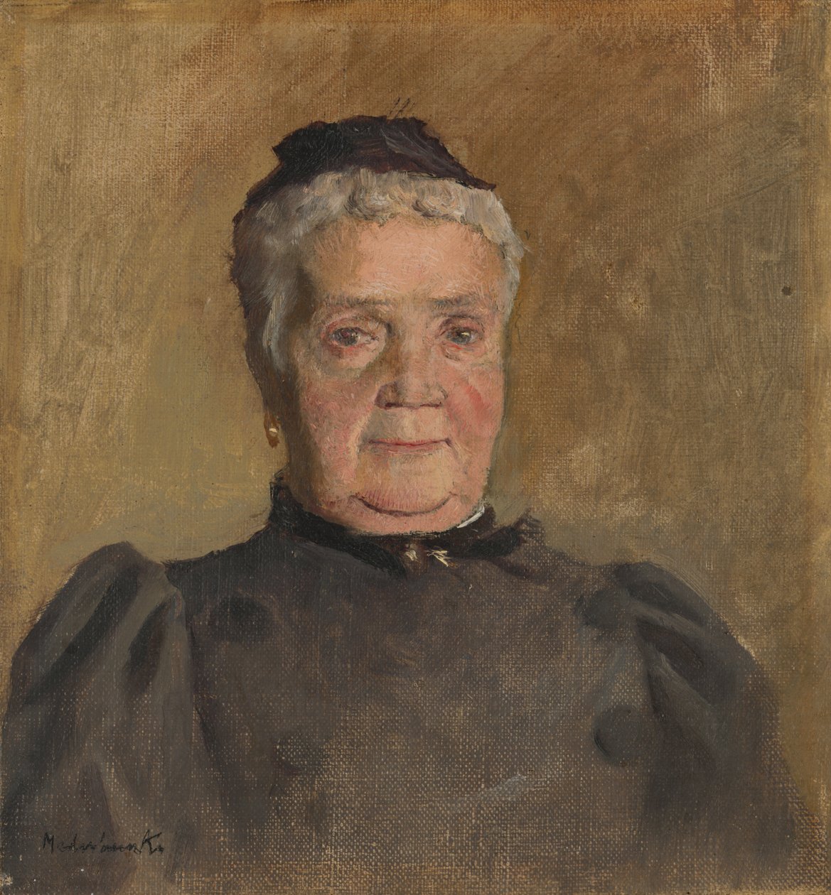 Retrato de Evelin Czóbel de Laszlo Mednyanszky