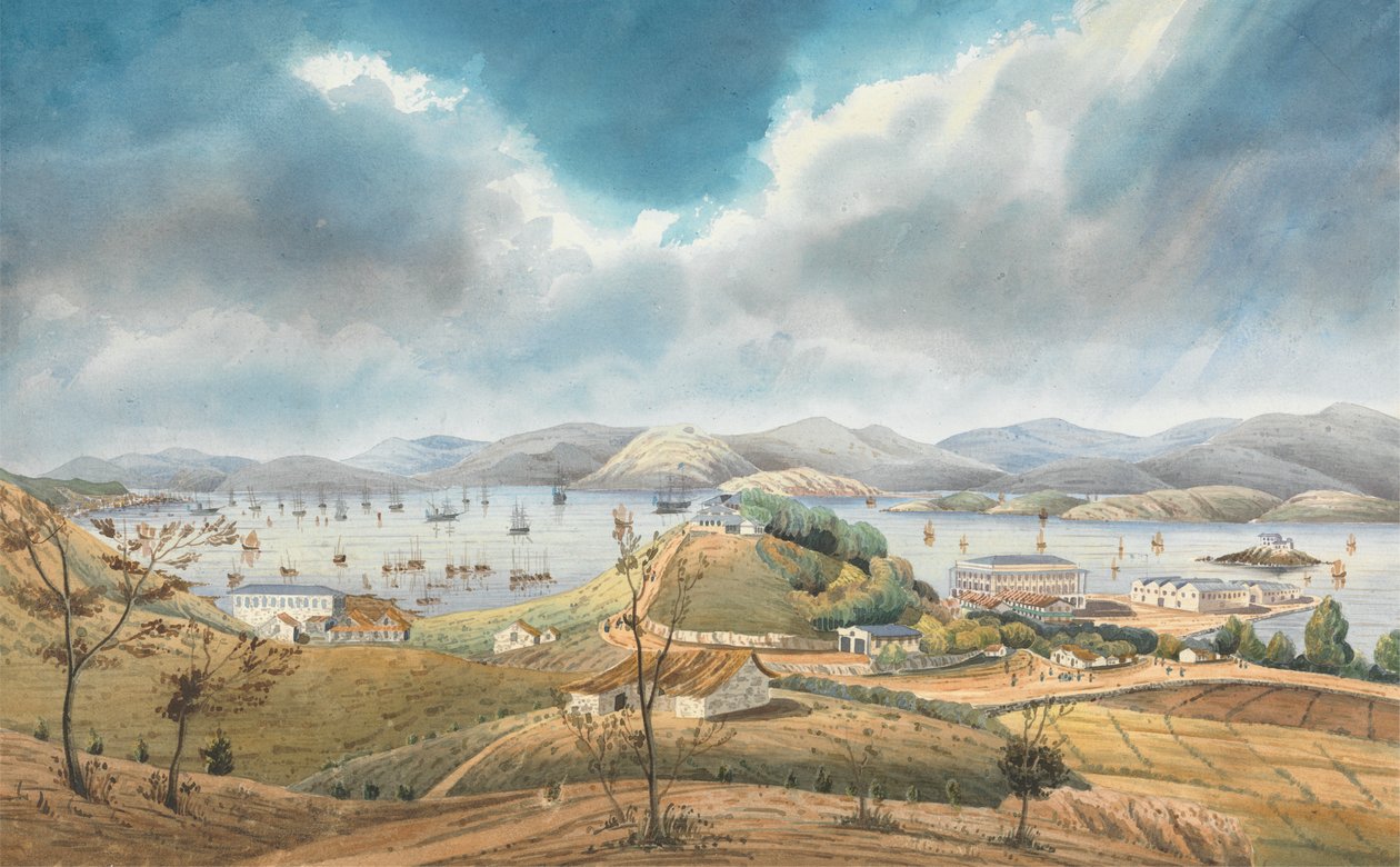 Porto de Hong Kong de Lt. Humphrey John Julian
