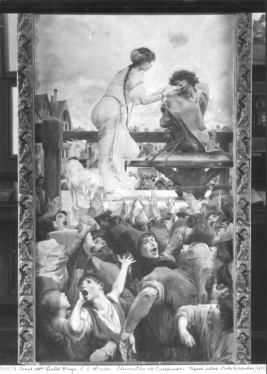 Esmeralda e Quasimodo, 1905 de Luc Oliver Merson