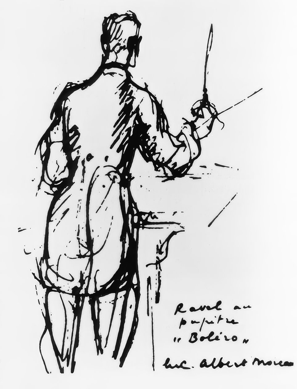 Ravel conduz o bolero de Luc Albert Moreau