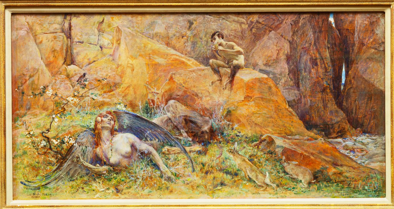 Panela e quimera de Luc Oliver Merson