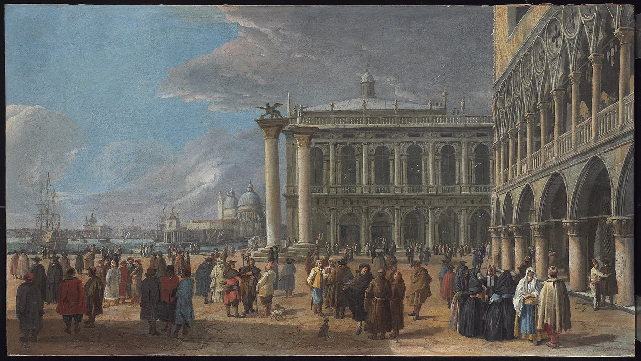 O Molo Olhando para o Oeste de Luca Carlevaris