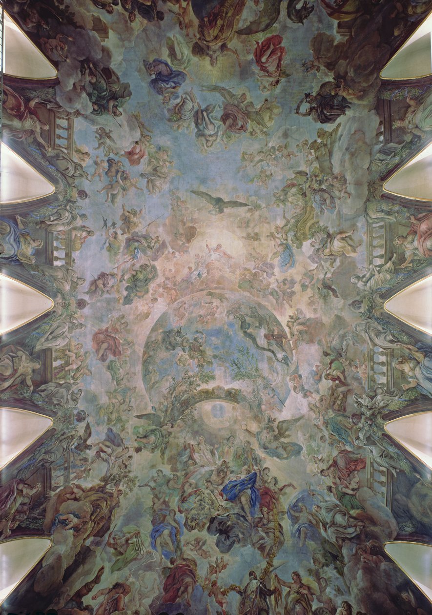Alegoria do Velocino de Ouro, c.1697 de Luca Giordano