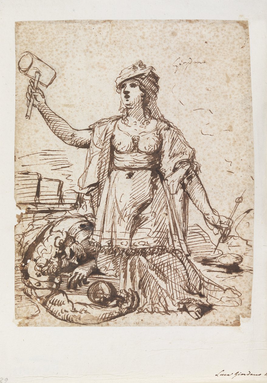 Jael e Sisera de Luca Giordano