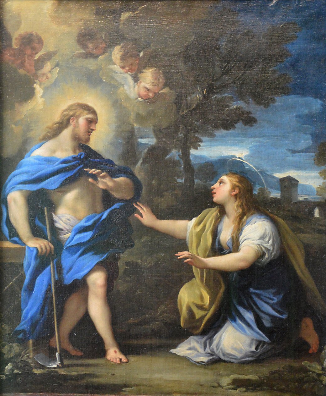 Cristo aparecendo na Madeleine de Luca Giordano