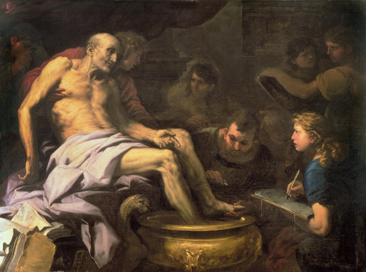 A morte de Seneca de Luca Giordano