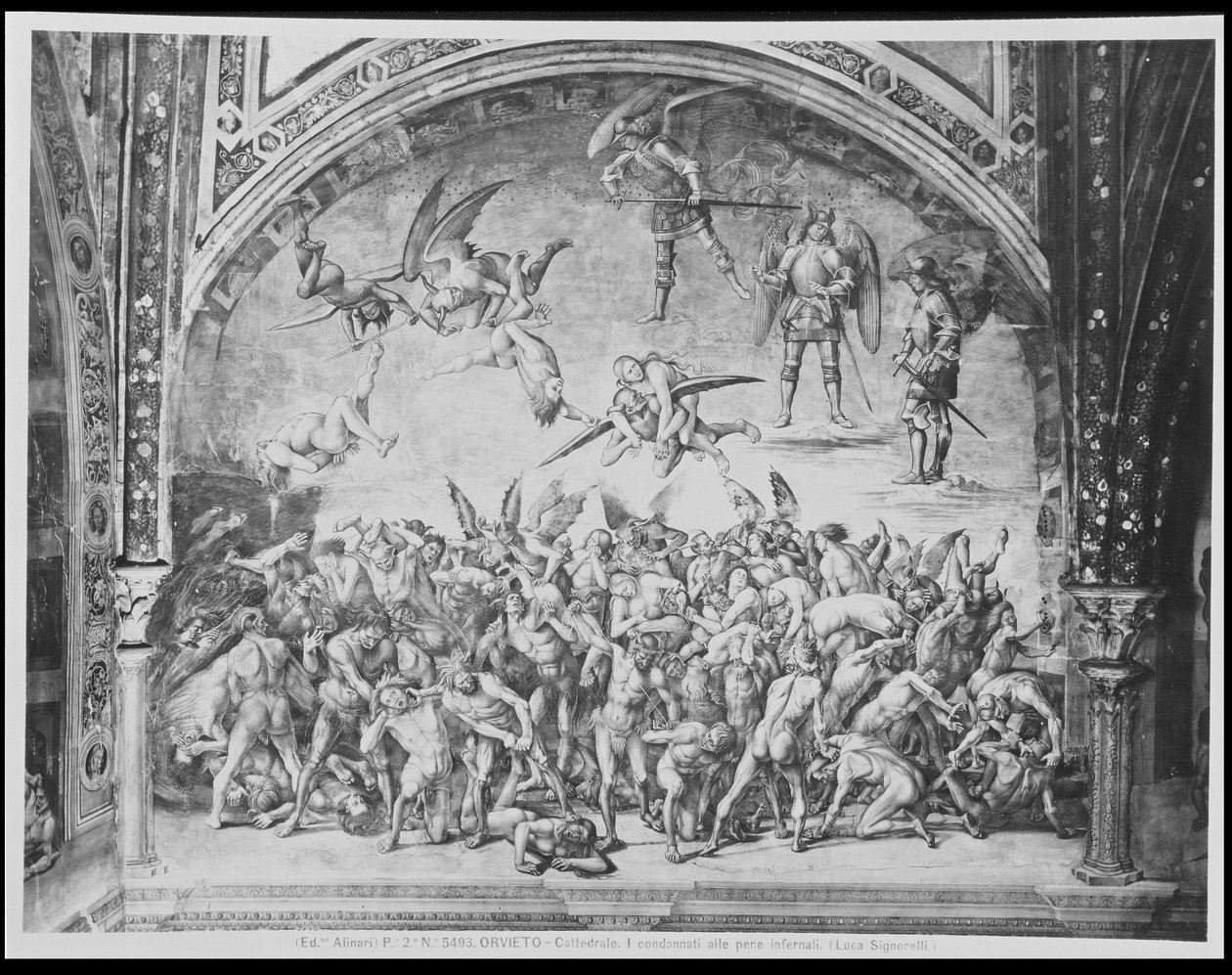 Os condenados, do último julgamento (ver 136323) de Luca Signorelli