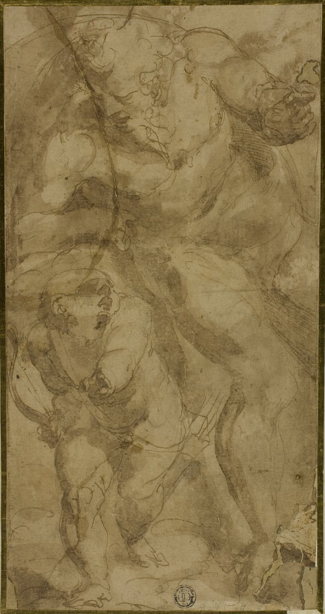 Marte e Cupido de Luca Cambiaso