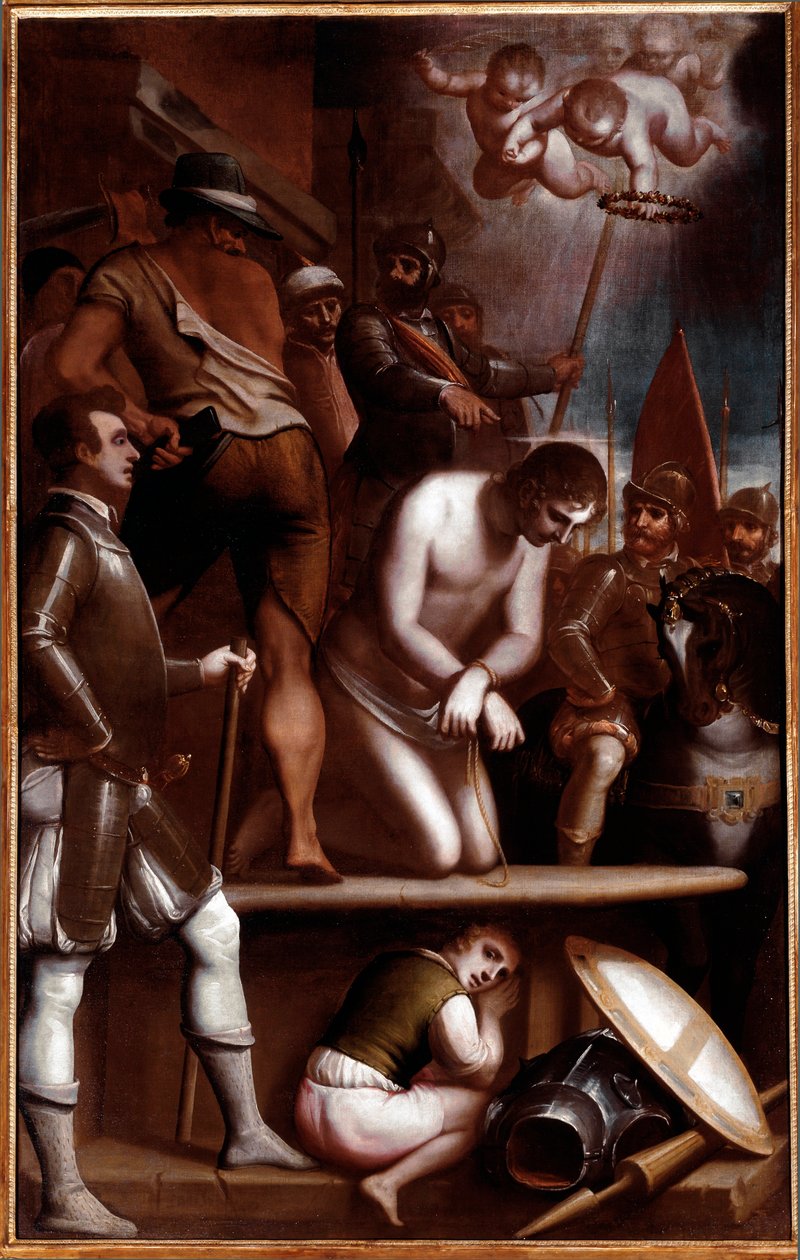 O Depósito de São Jorge (Pintura de Luca Cambiaso
