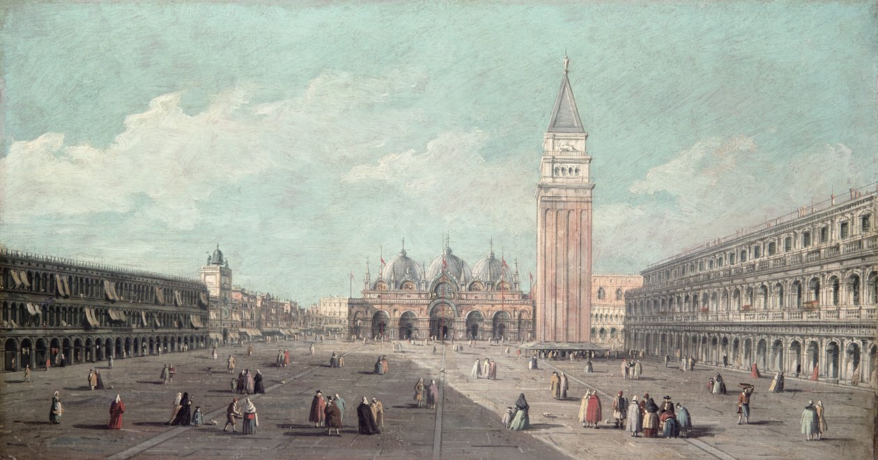 Piazza San Marco de Luca Carlevaris