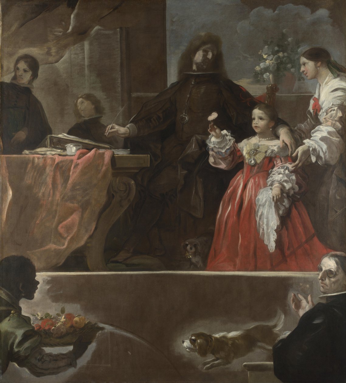 Uma homenagem a Velázquez, ca 1692-1700. de Luca Giordano