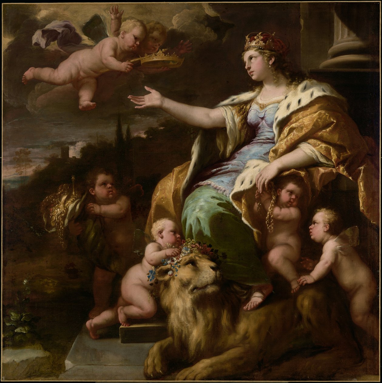 Alegoria da Magnanimidade de Luca Giordano