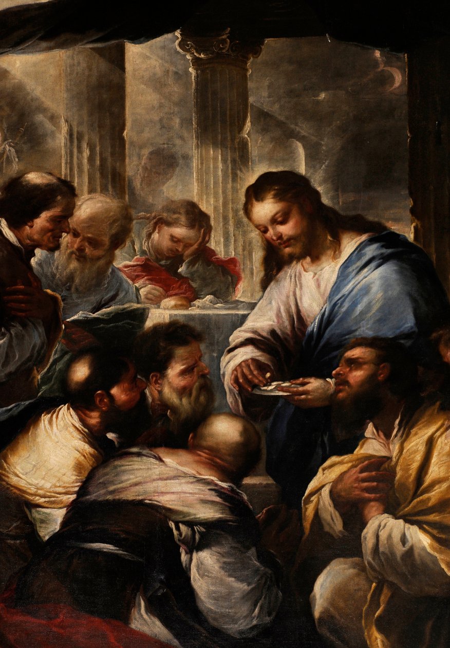 Comunhão de apóstolos de Luca Giordano