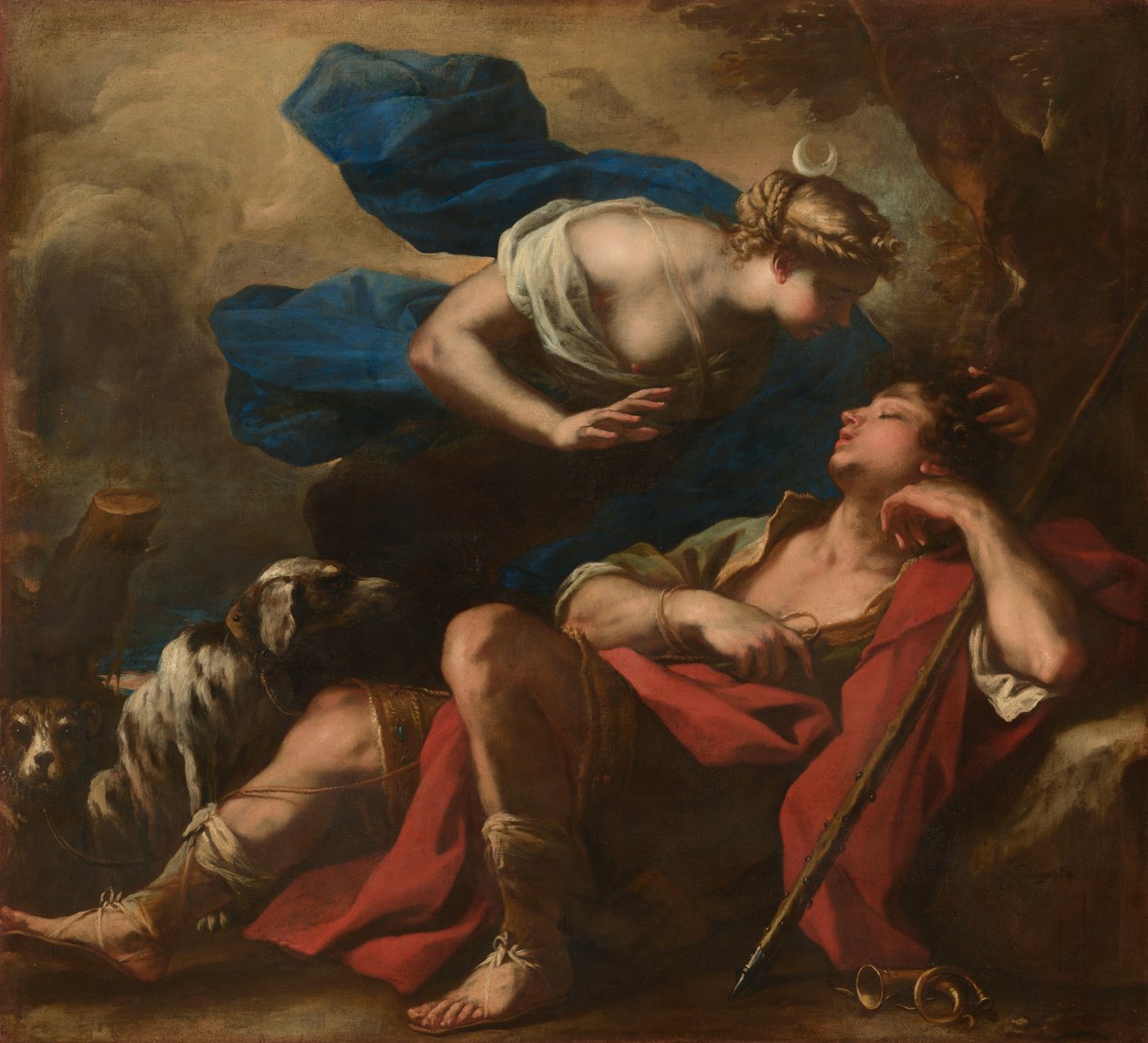 Diana e Endimião de Luca Giordano