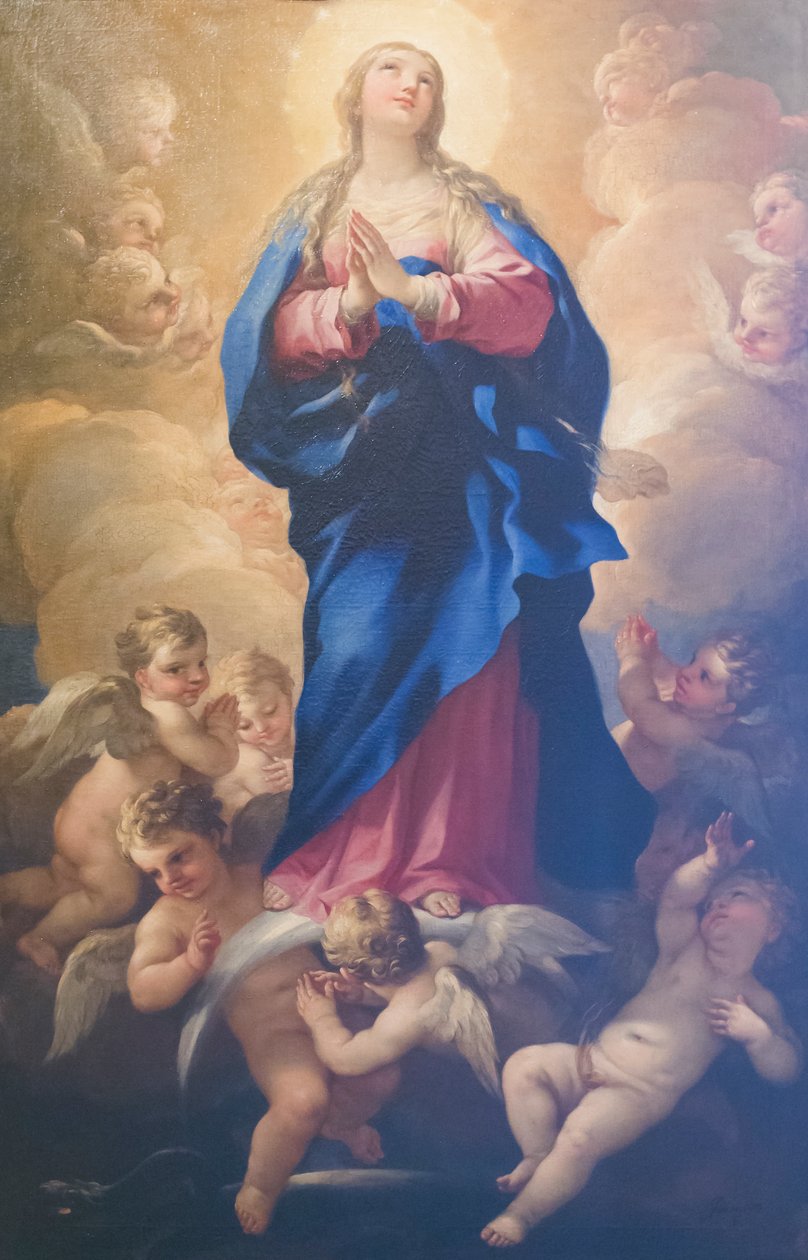 Imaculada Conceição de Luca Giordano