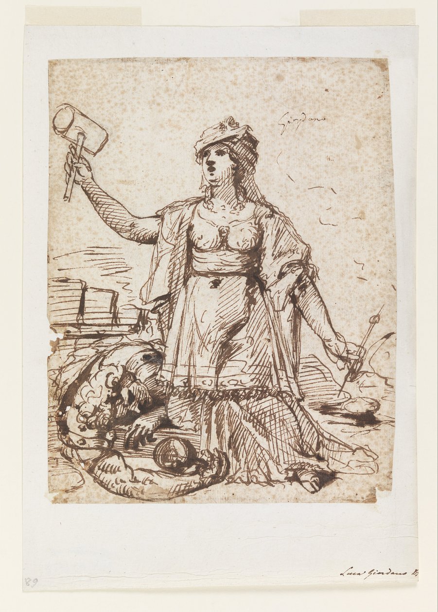 Jael e Sísera de Luca Giordano
