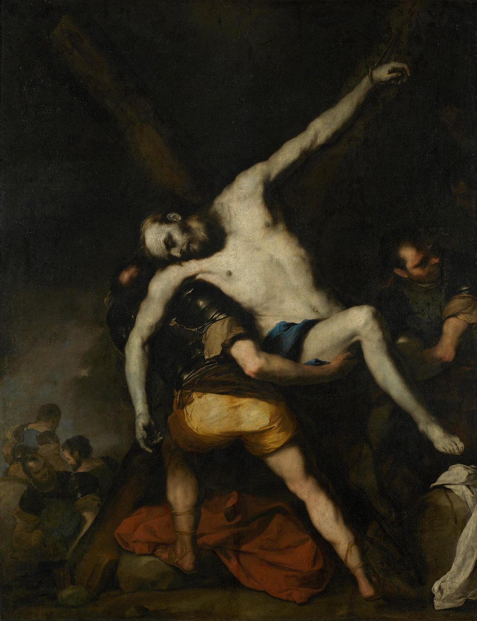 Descida da cruz de Santo André de Luca Giordano