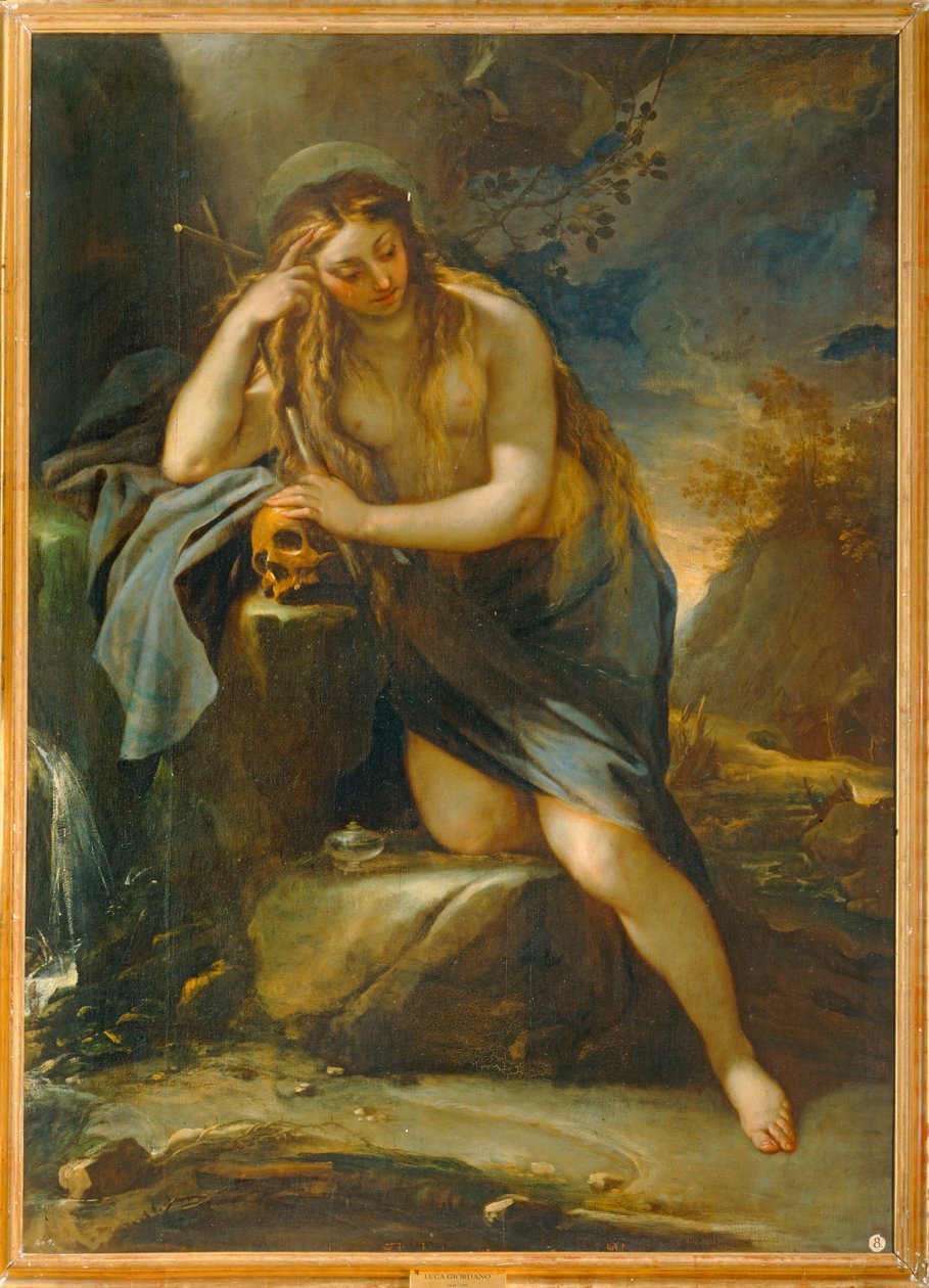 Maria Madalena arrependida. 10014561 ... de Luca Giordano