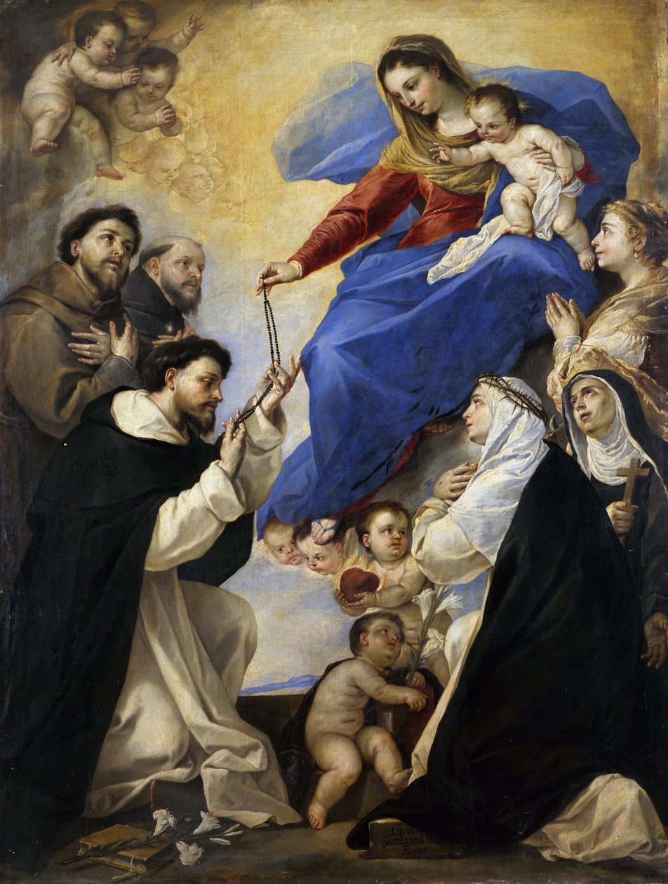 Nossa Senhora do Rosário de Luca Giordano