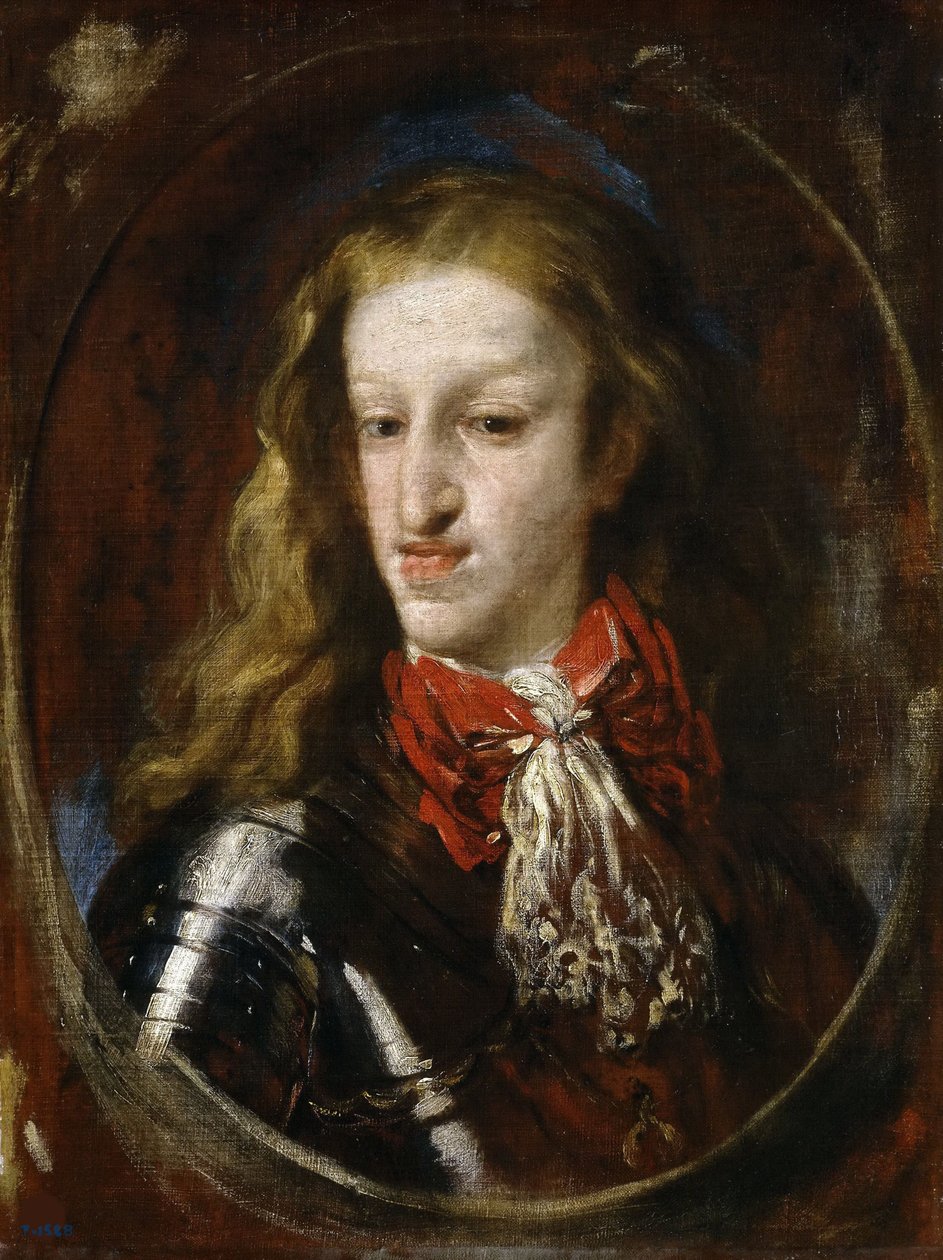 Retrato de Carlos II da Espanha, 1693. de Luca Giordano