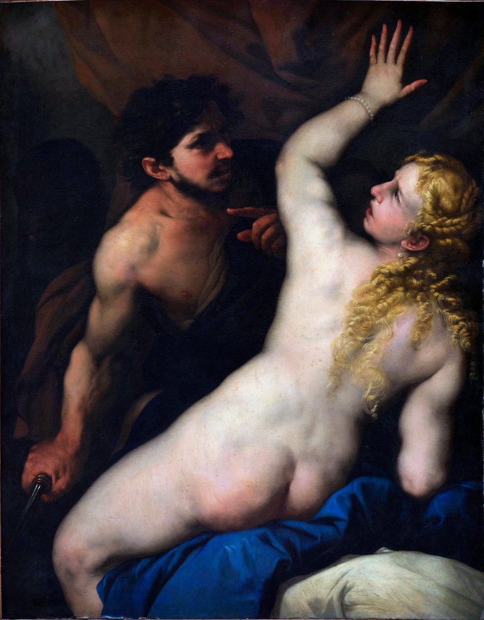 Tarquínio e Lucretia de Luca Giordano