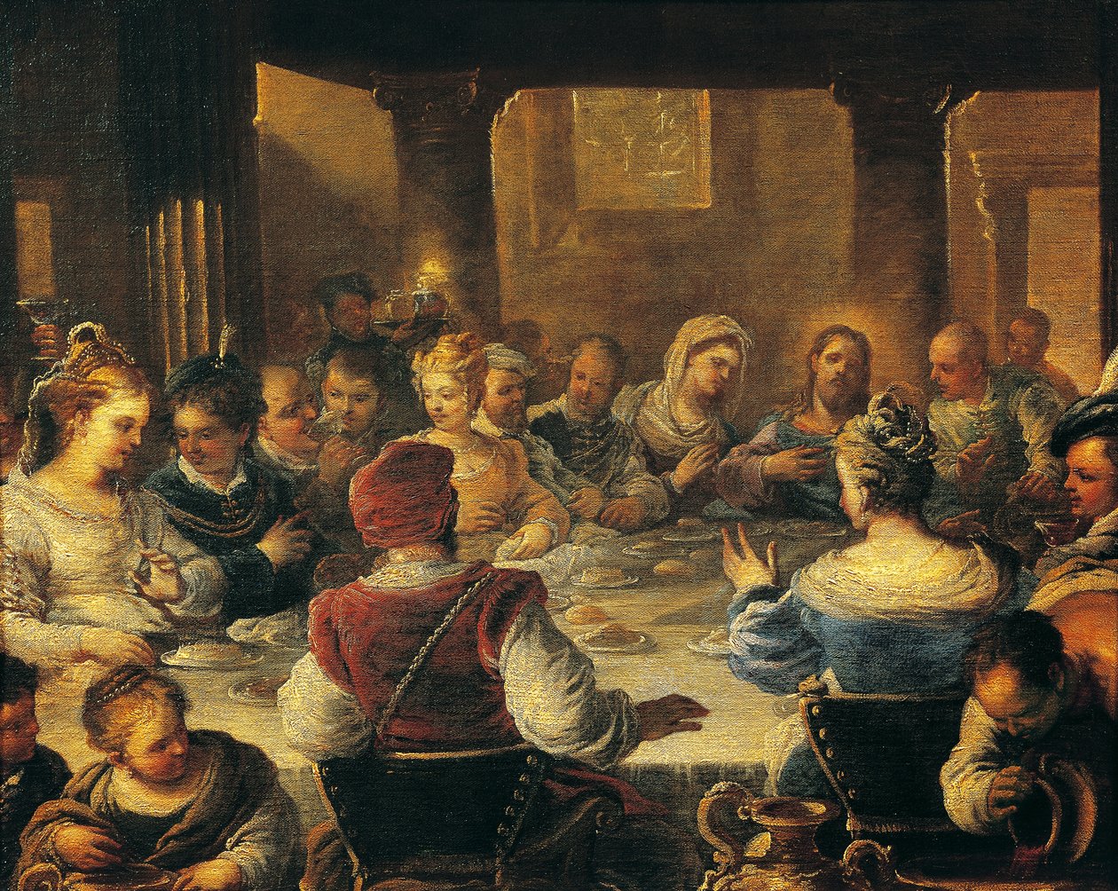 Casamento em Caná de Luca Giordano