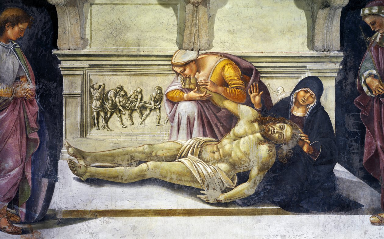 Lamentação sobre Cristo morto de Luca Signorelli