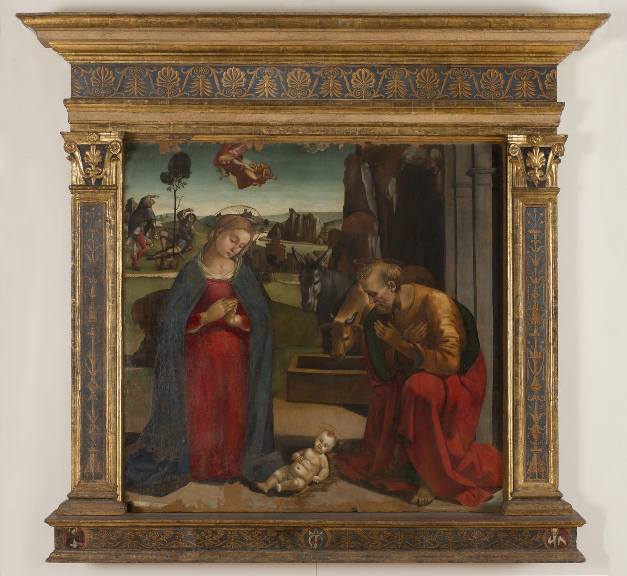 Natividade de Jesus, 1497-98 de Luca Signorelli