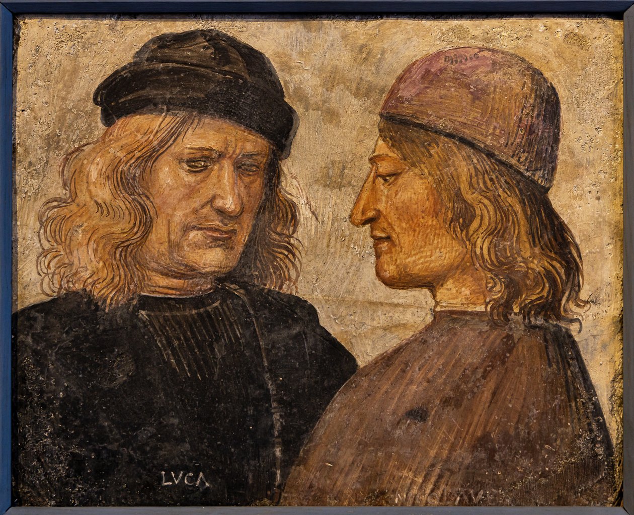 Retrato de Luca Signorelli e o camareiro Niccolò d