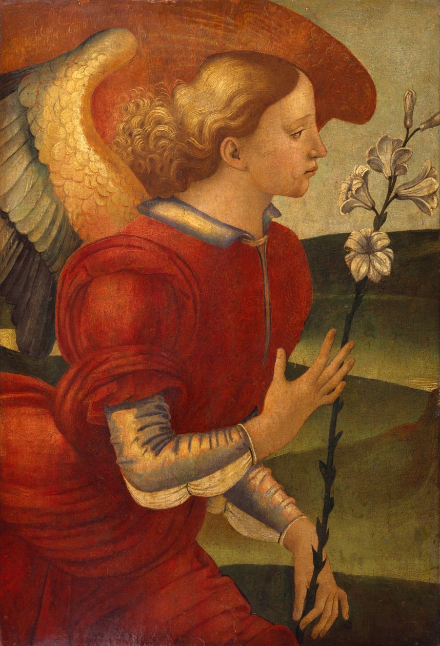 O arcanjo Gabriel de Luca Signorelli