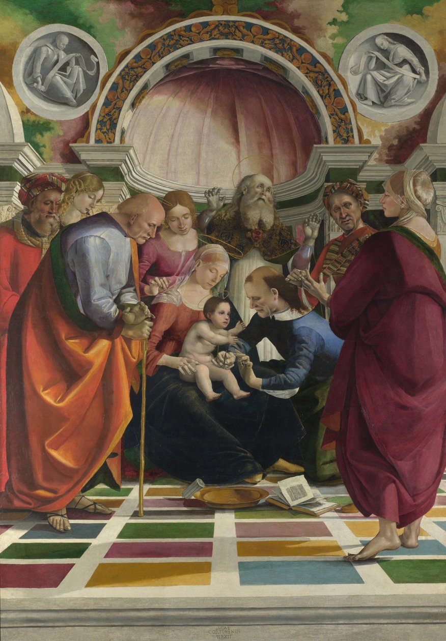 A circuncisão, c. 1490 de Luca Signorelli