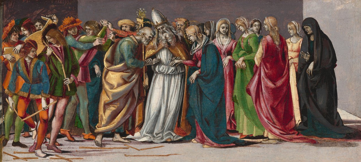 O Casamento da Virgem de Luca Signorelli