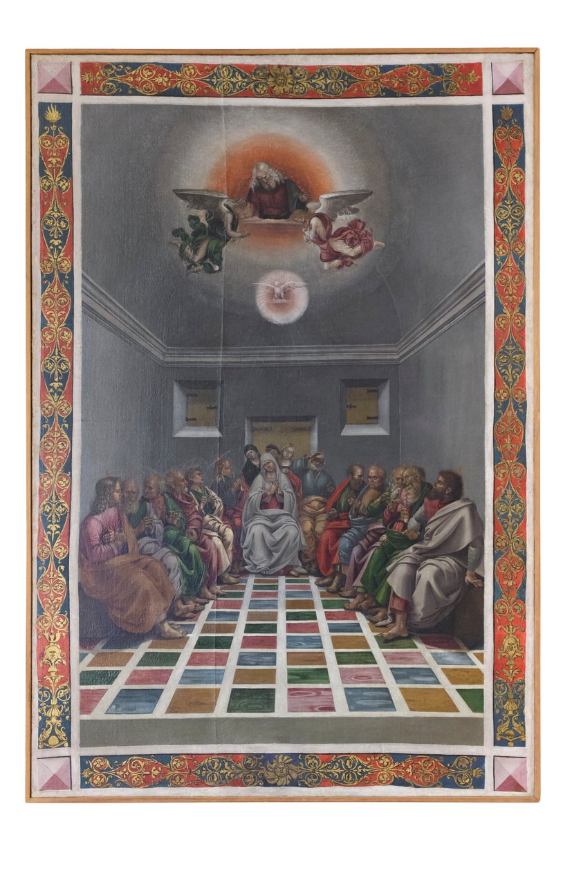 A descida do Espírito Santo de Luca Signorelli