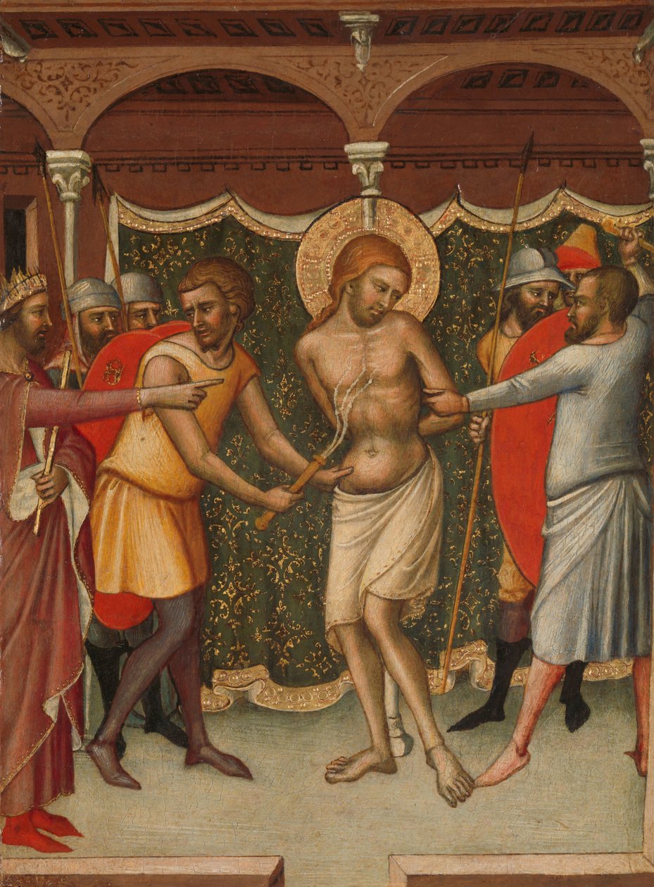 A Flagelação A Flagelação de Cristo de Luca di Tommè