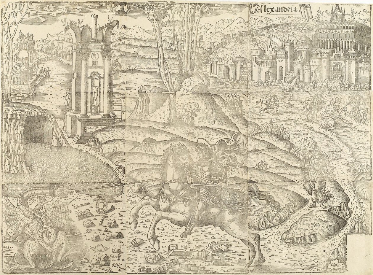 São Jorge e o Dragão de Lucantonio degli Uberti