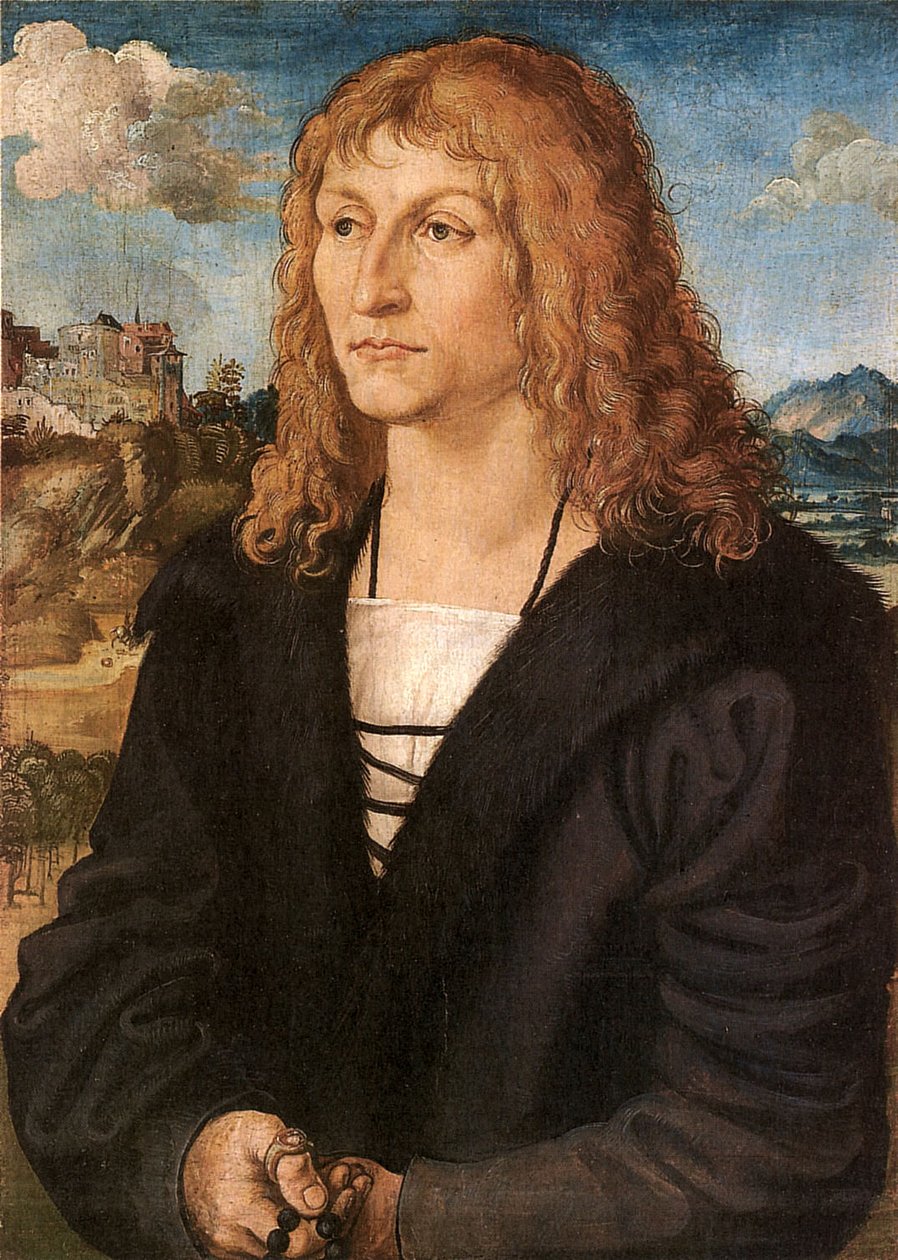 Jovem sem barba de Lucas Cranach the Elder