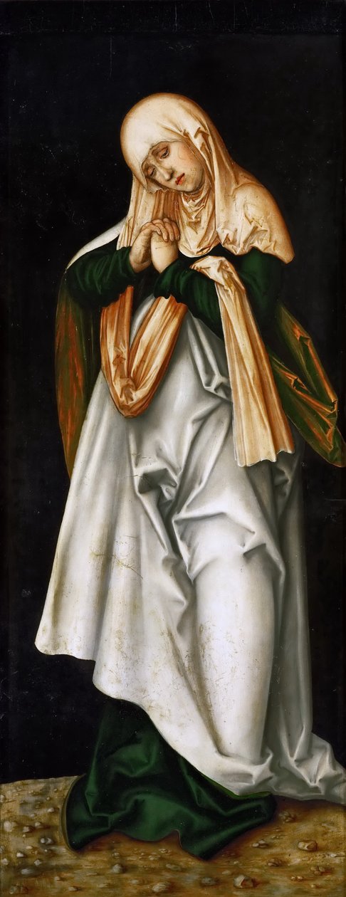 O sofrimento de Maria de Lucas Cranach the Elder