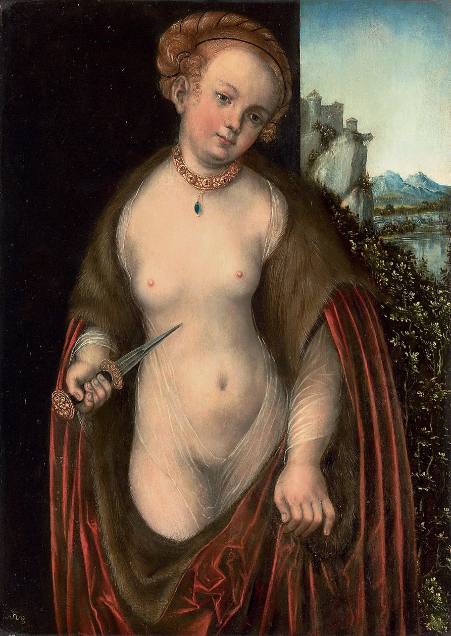 Lukrezia de Lucas Cranach the Elder