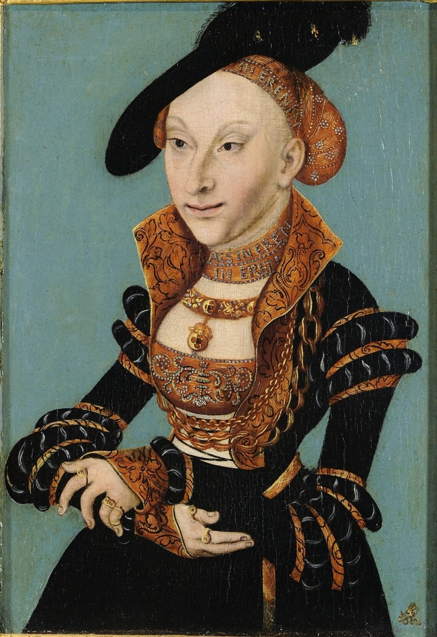 Sybille de Cleve de Lucas Cranach the Elder