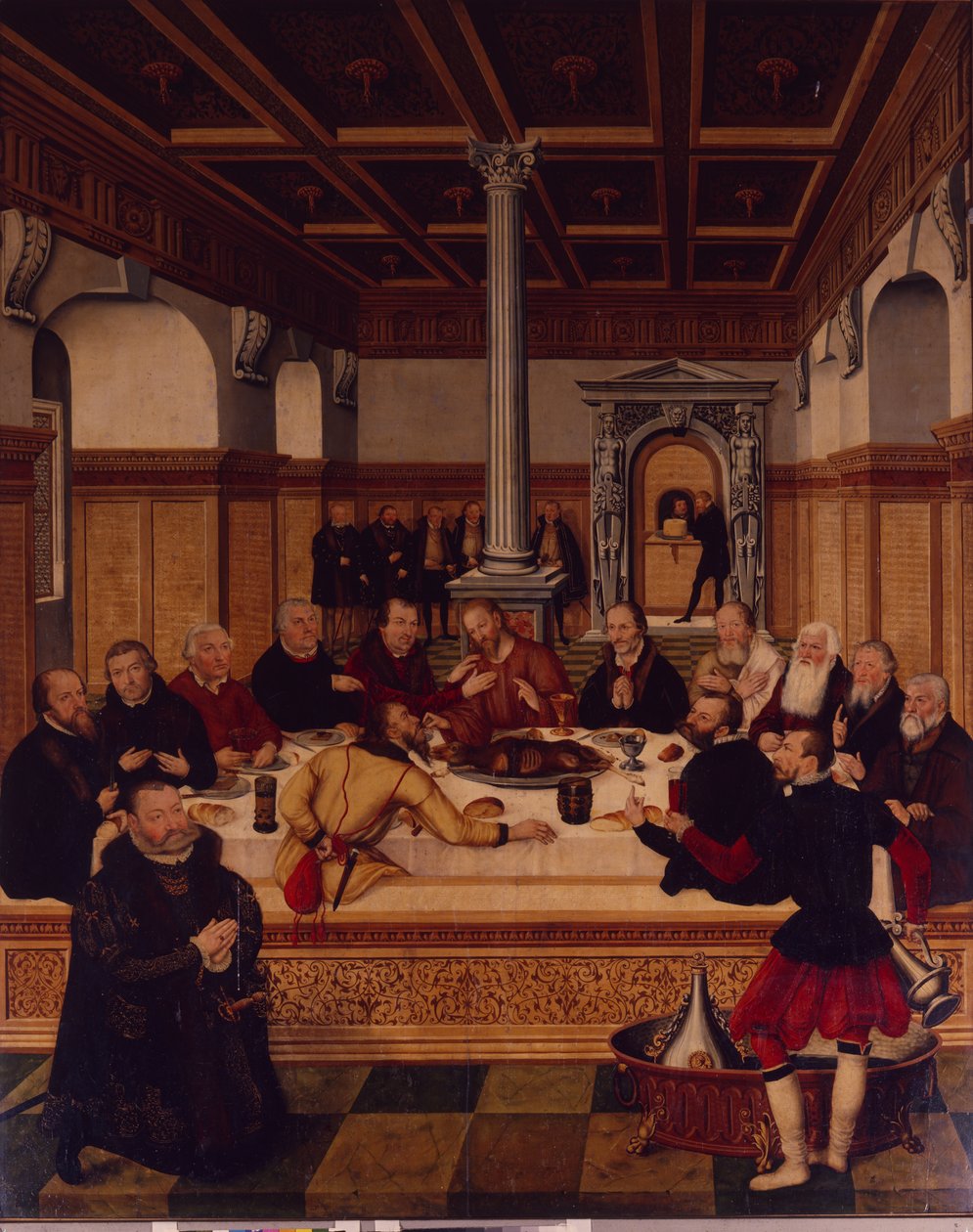 A última Ceia de Lucas Cranach the Elder