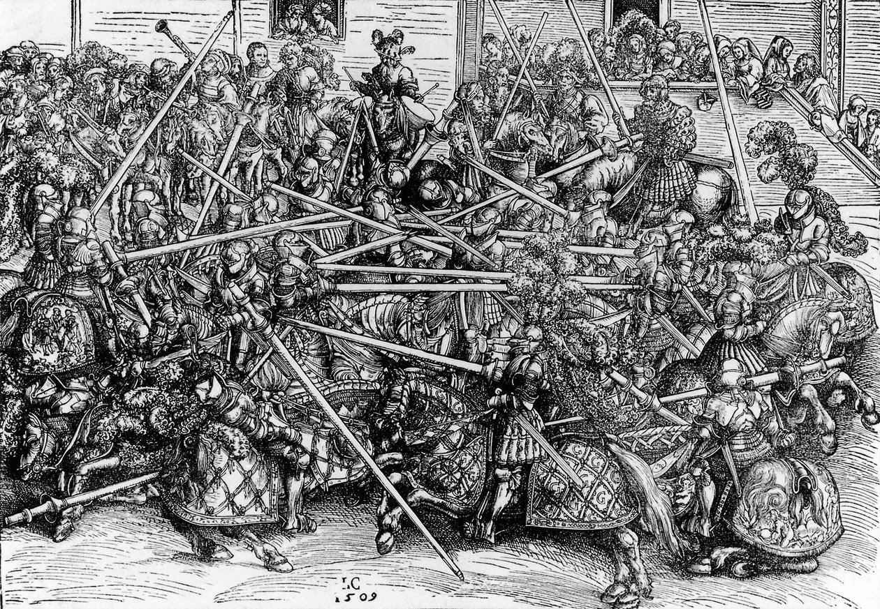 O terceiro torneio de Lucas Cranach the Elder