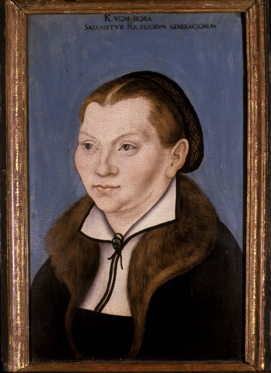 Katharina Luther, 1529 de Lucas Cranach the Elder