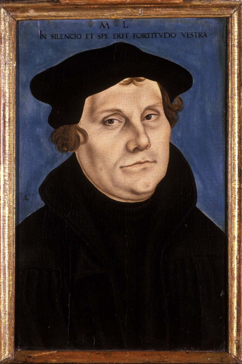Martinho Lutero, 1529 de Lucas Cranach the Elder