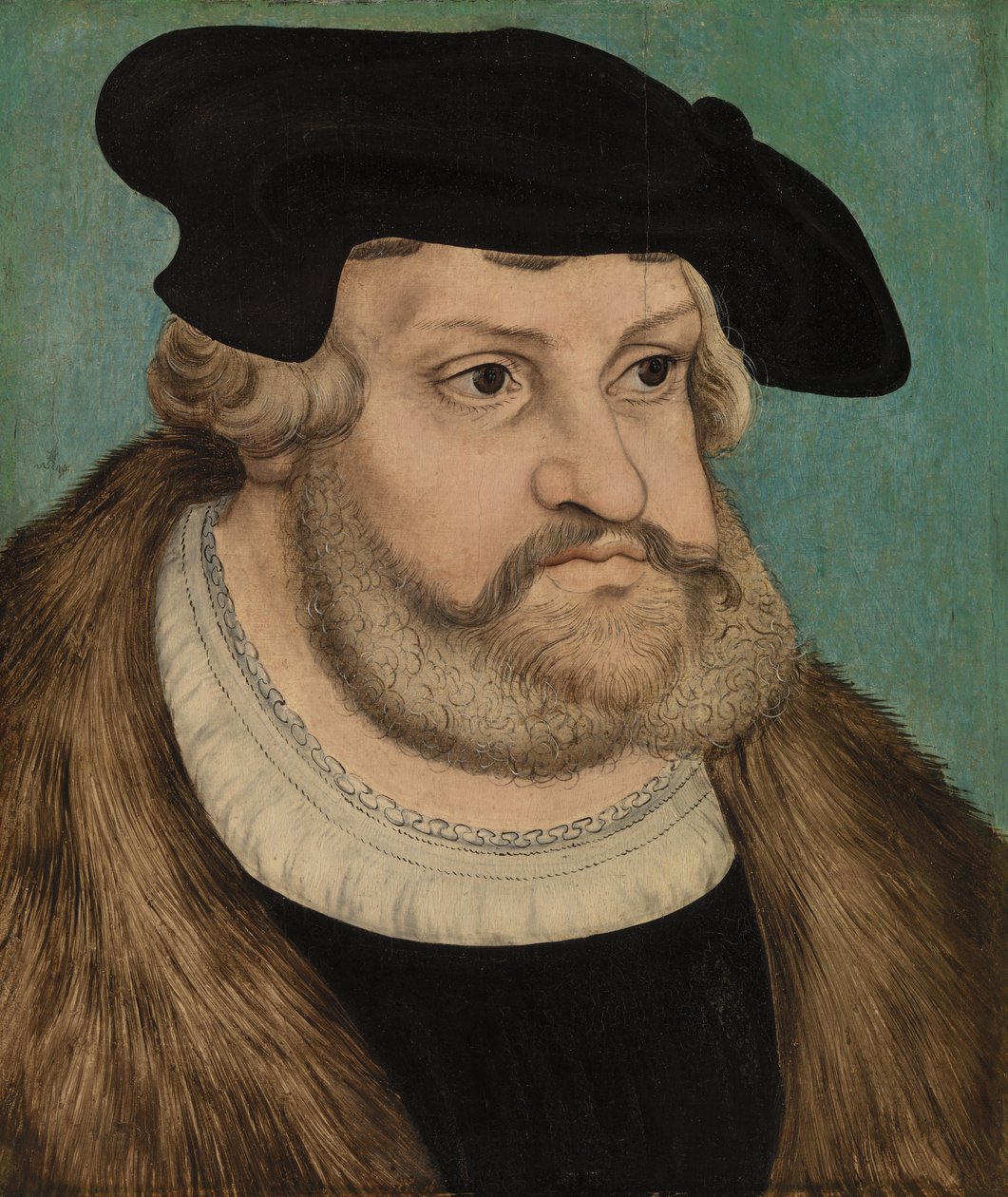 Retrato de um homem de Lucas Cranach the Elder