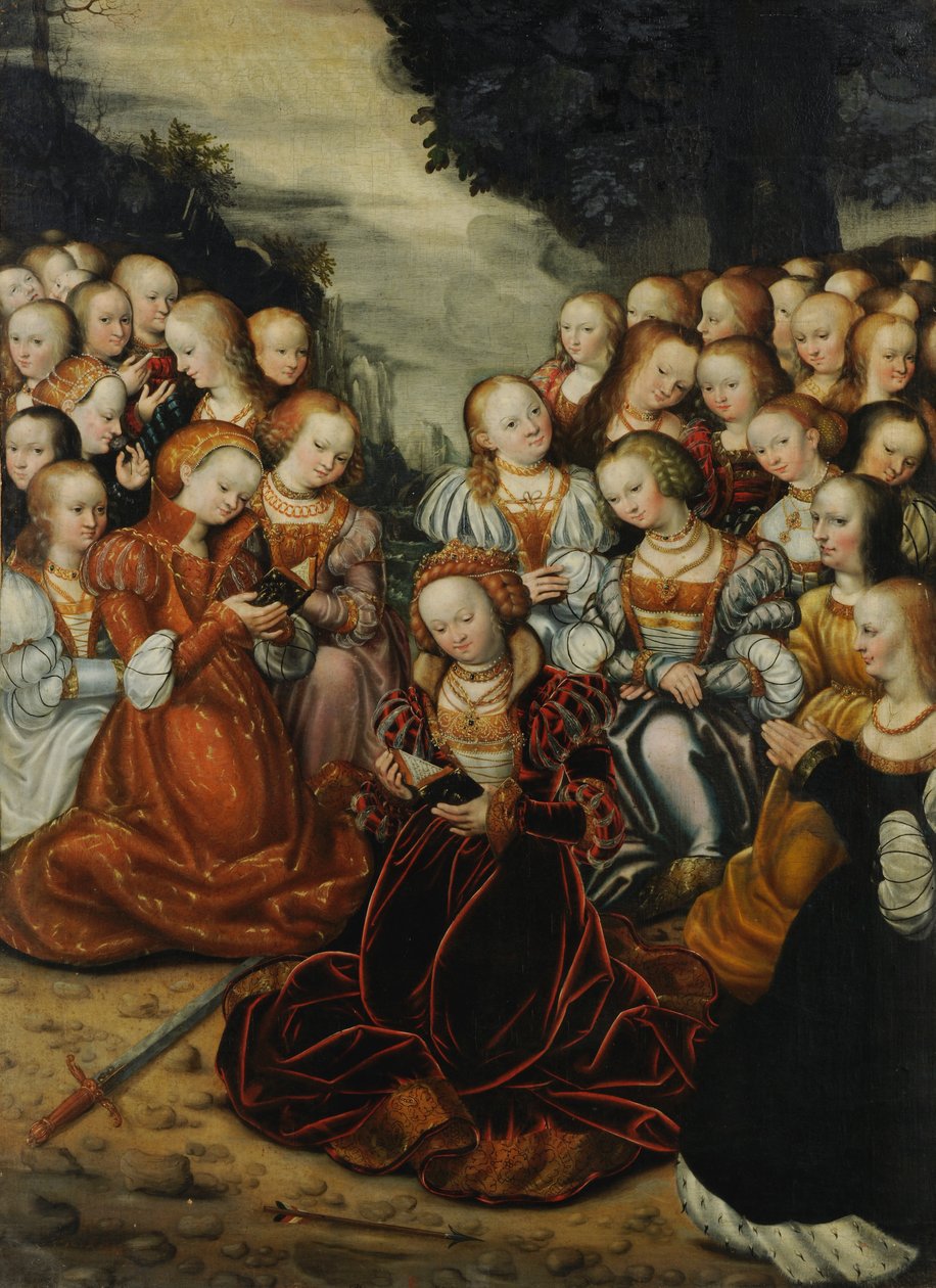 Santa Úrsula e as Virgens de Lucas Cranach the Elder
