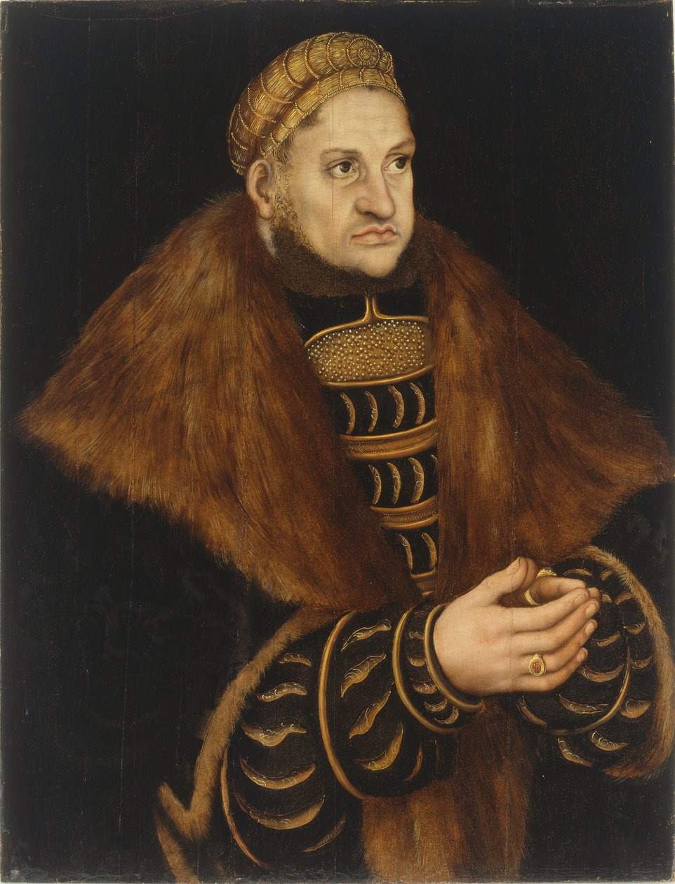 Friedrich III o sábio, eleitor de Saxony de Lucas Cranach the Elder