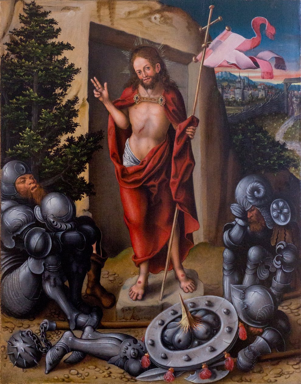 Ressurreição de Cristo de Lucas Cranach the Elder