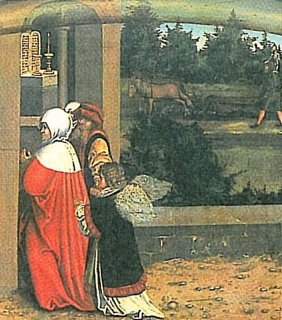 O terceiro mandamento terceiro mandamento detalhe de Lucas Cranach the Elder